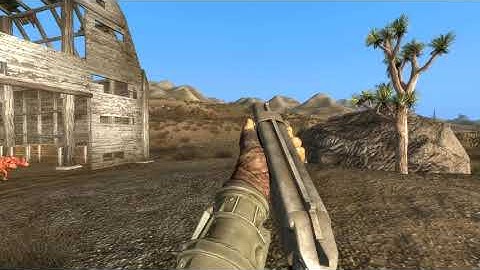 FNV: Sawed-Off Shotgun Anim Set - WIP