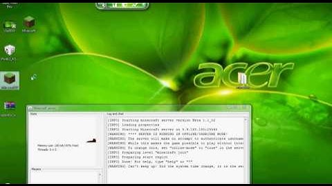 How to make a cracked minecraft server with hamachi