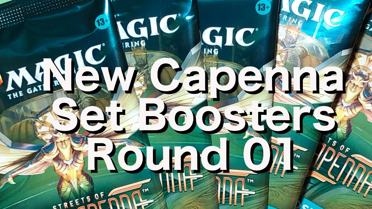 Streets of New Capenna Set Boosters Round 01 with some rage.