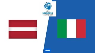 Latvia U21 vs Italy U21