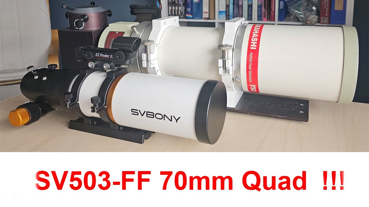 Svbony SV503-FF 70mm: The Perfect Telescope for Wide Field Visual & Astrophotography / EAA?
