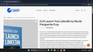 [INSTANT_DOWNLOAD] Nicole Marguerite Gray – Soft Launch Your LinkedIn screenshot 3