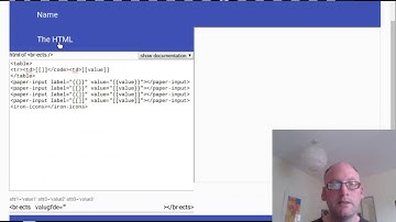Polymer data binding brackets