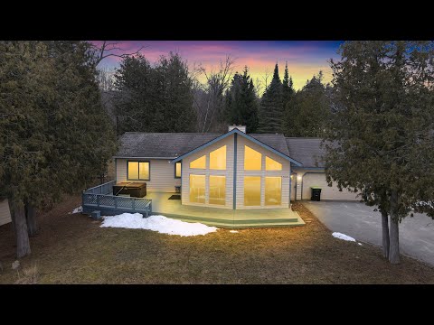 4014 Lakeshore Dr, Boyne City, MI home video tour