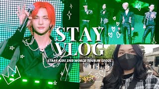STAY VLOG 🇰🇷 Stray Kids 2nd world tour concert in Seoul