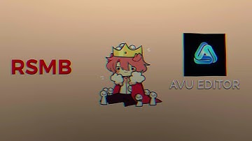 Tutorial RSMB no Avu editor famoso em trend do tik tok 🎶 #edit #tutorial #rsmb #effects #avueditor