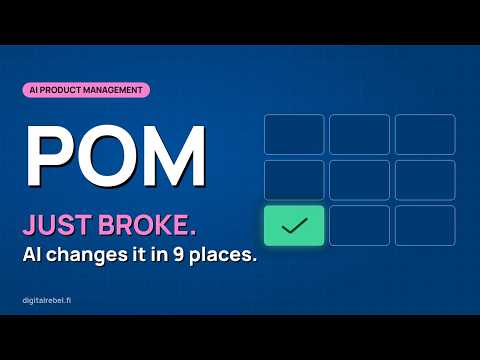 AI changed 9 parts of product work. Most companies did 1