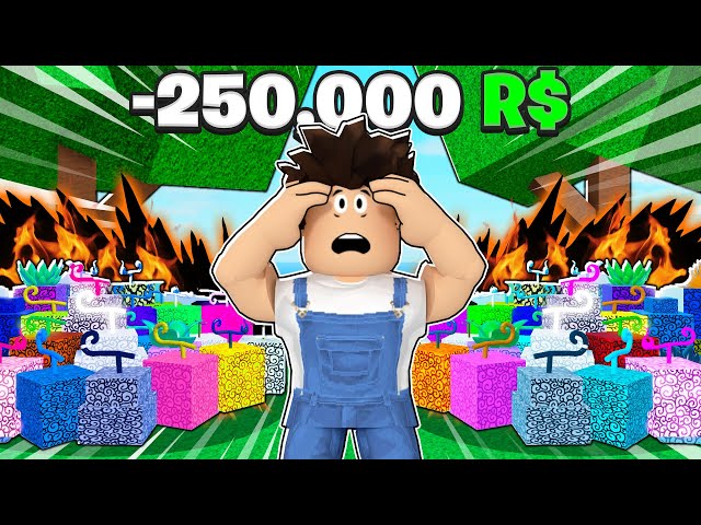 Giving People Their DREAM FRUIT in Roblox Blox Fruits * SPENT 50,000 R