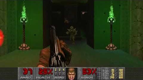 Doom II (1994) - MAP11: Circle of Death [4K 60FPS]