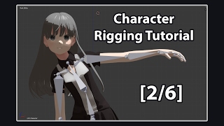 [2/6] Complete Character Rigging Guide (w/ Hair Physics) - Blender Tutorial