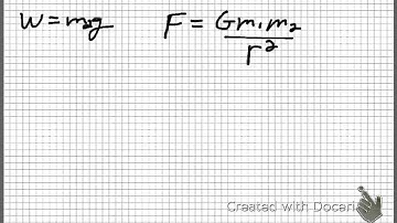 Derivation of acceleration due to gravity