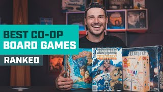 Best Co-op Board Games RANKED I Cooperative games