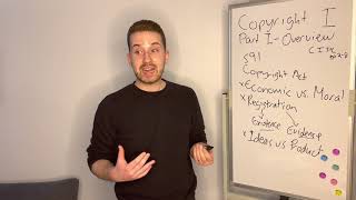 Overview of Copyright (Copyright I, Part I)
