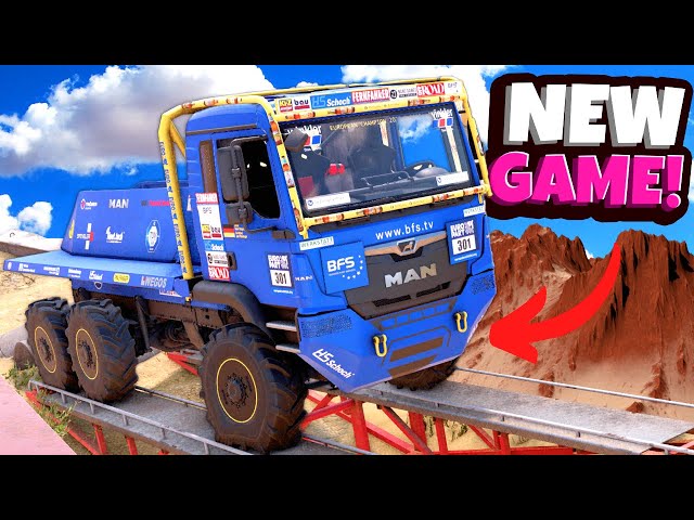 This NEW Off-Road Truck Game is BRUTAL! (Heavy Duty Challenge: The Off-Road  Truck Simulator) 