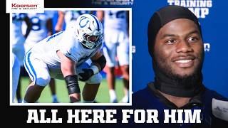 Colts players react to Jonathan Taylorโs contract, night practice energy
