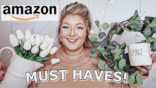 AMAZON FAVORITES 2021 | home essentials and decor I can't live with out | Amazon is the best! |BWTL
