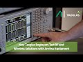 How taoglas engineers test rf and wireless solutions with anritsu equipment