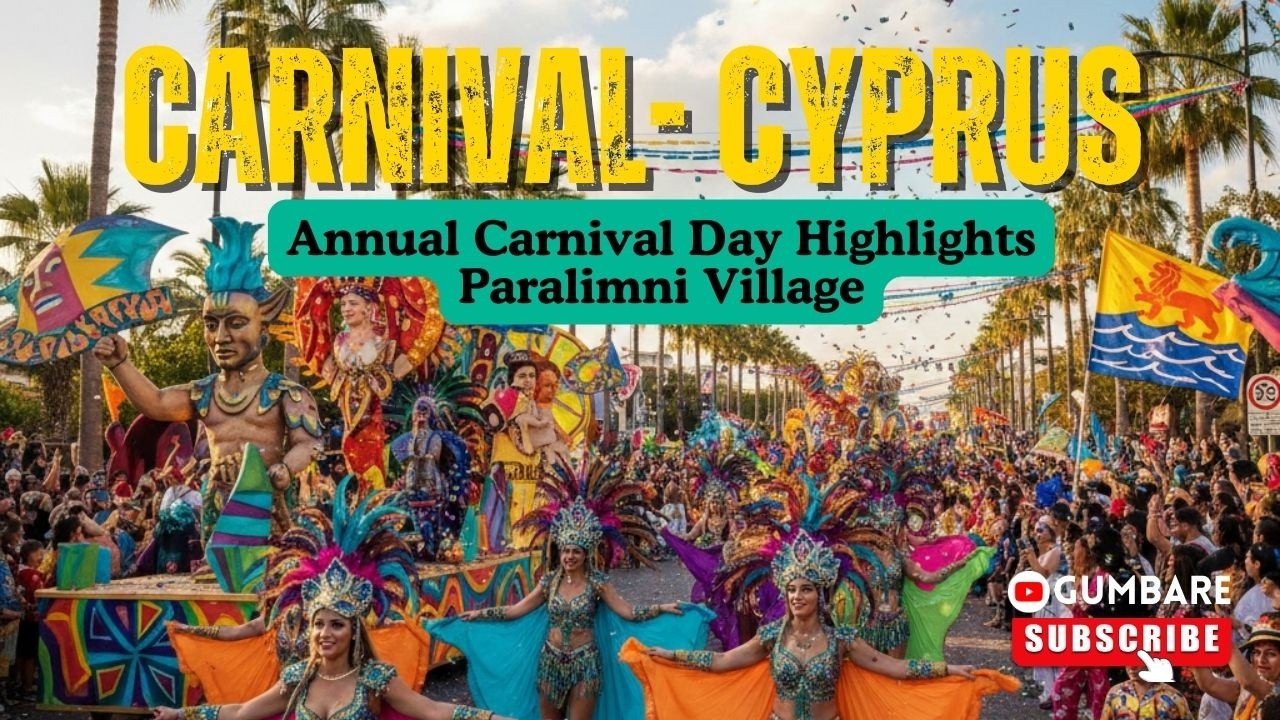 CYPRUS CARNIVAL - 2026 | Paralimni Village Carnival Parade - Cyprus