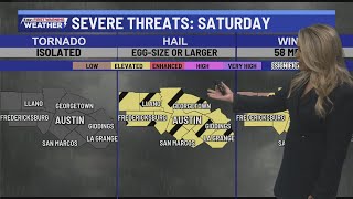 Increased risk of strong storms Saturday | Mar. 6 forecast
