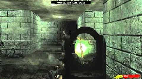 CoD WaW Custom Zombies "Rise" Gameplay Part One (1/2)