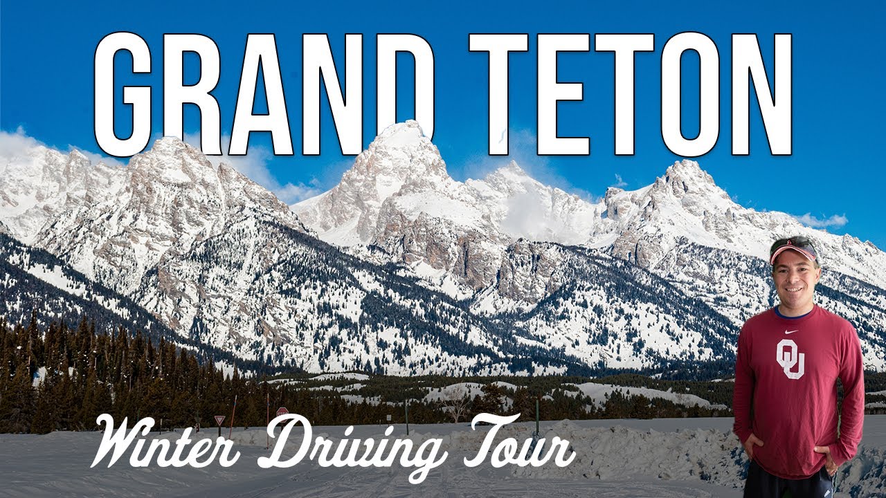 Grand Teton National Park: A Winter Driving Tour - YouTube