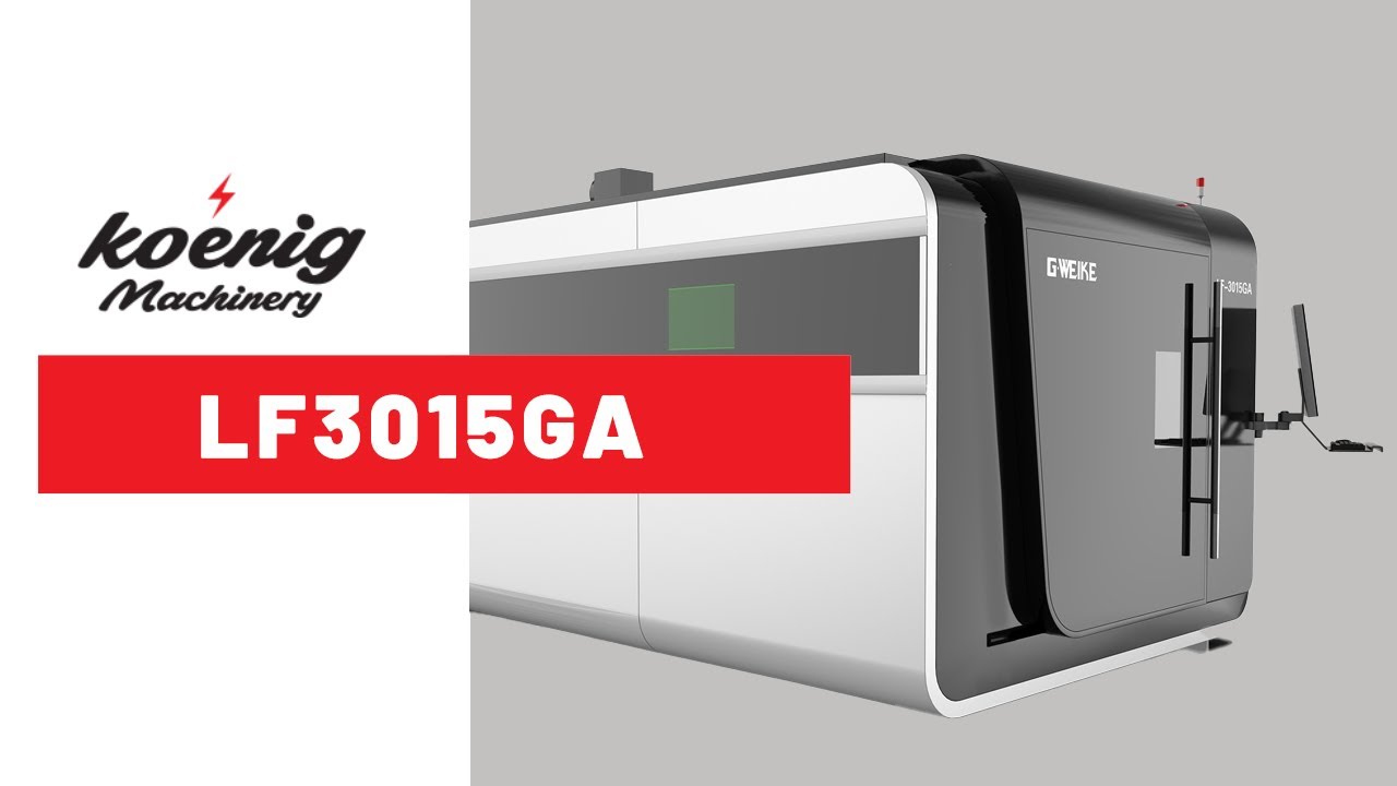 LF3015GA Industrial Enclosed Sheet Fiber Cutting Machine | Koenig Machinery