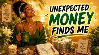 Unexpected Money Finds Me | Powerful Money Affirmations