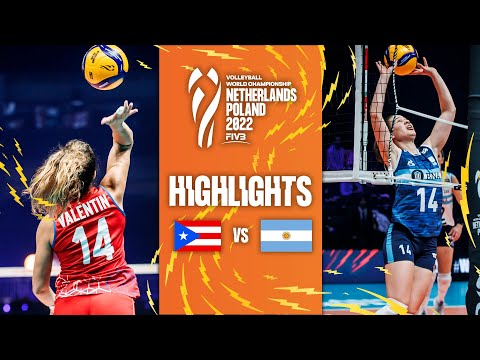 🇵🇷 PUR vs. 🇦🇷 ARG - Highlights  Phase 2| Women's World Championship 2022