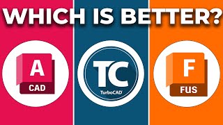 AutoCAD vs TurboCAD vs Fusion 360: Best CAD Software 2025?