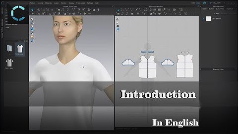 Learn Clo 3D in English | Class1 for Beginners (Introduction) | Attire_ation |