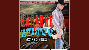 Walk Through This World With Me (In the Style of George Jones) (Karaoke Version)