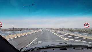 Новият участък от магистралата за Видин между Скомля и Срацимирово - new highway to Vidin