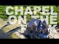 4K - Chapel on the Rock Drone Footage - Mt Meeker Colorado