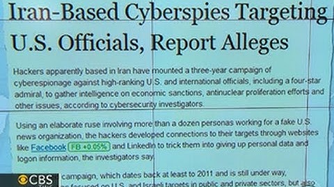 Headlines: Report says Iranian hackers targeting high-ranking U.S. officials