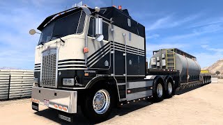 Kenworth K100E Caterpillar C16 Twin Turbo 800hpATS American Truck Simulator Vanilla Map44