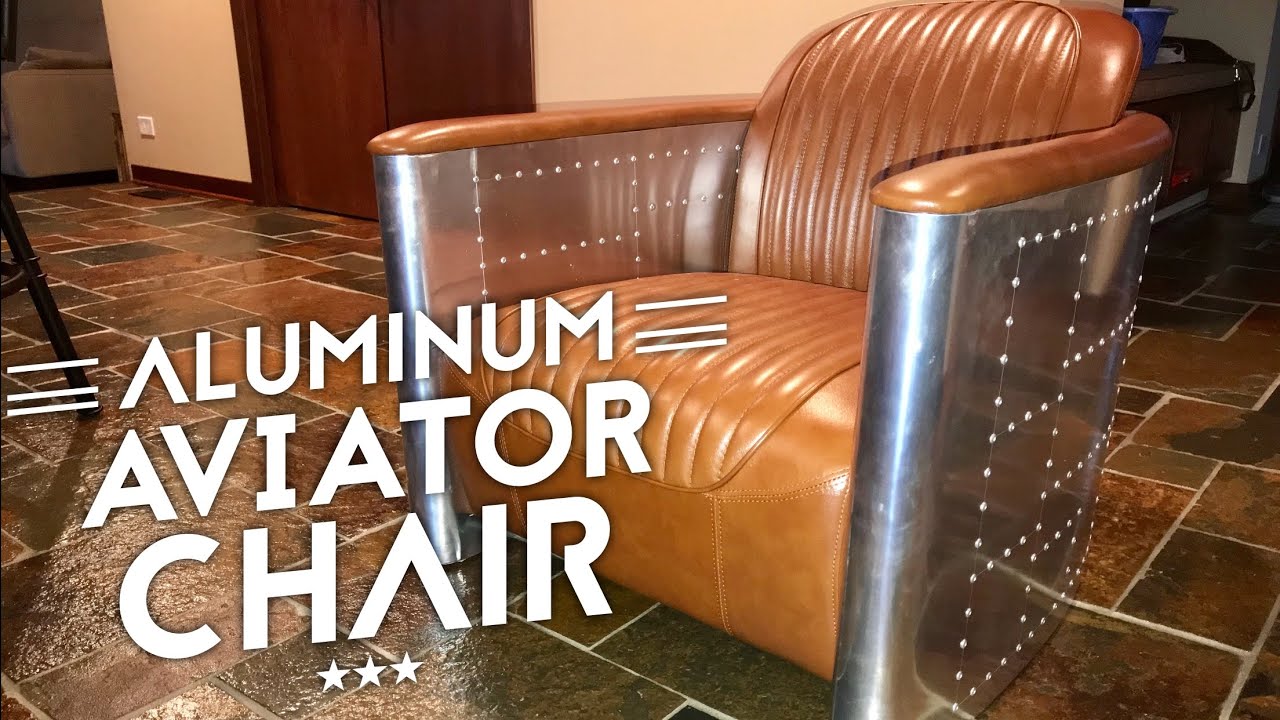 aluminum aviator side chair review