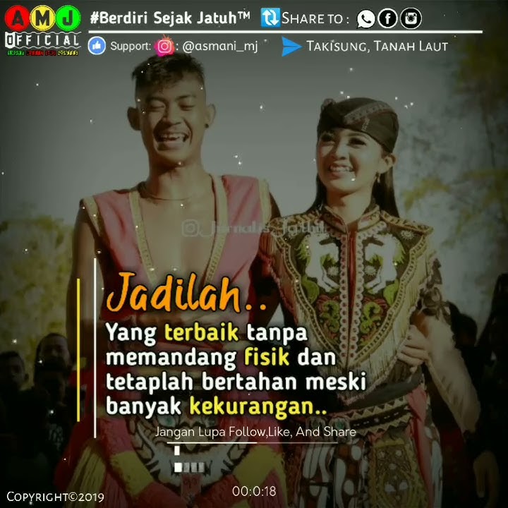 Story wa bikin baper kentong dan aya Chikamatzhu