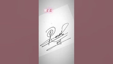 RONAK , naam signature style new 😘 #signaturestyle #signature #writingrasu #shortsfeed #artist#short
