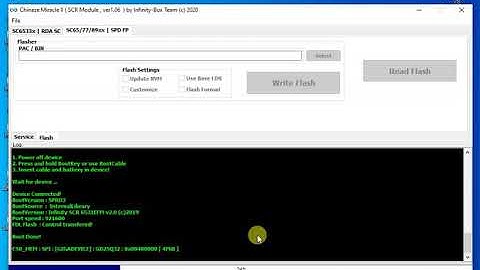 G FIVE G550 Power RESET PASSWORD AND READ FLASH FILE
