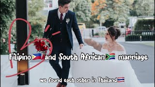 Inc Wedding In Thailand  Filipino And South African Couple Start Praying For The Right Person