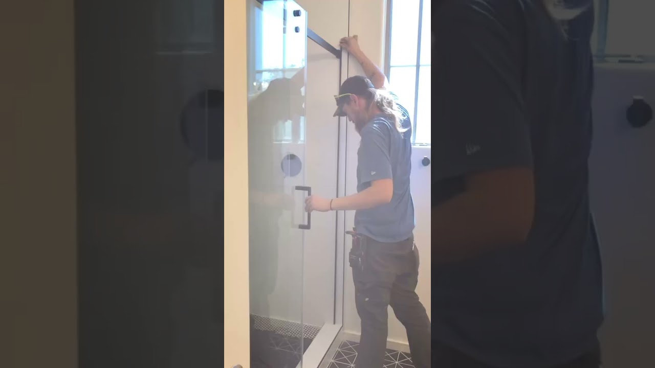 Glass Shower Door Installation | Phoenix Bathroom Remodel | JMG Contracting