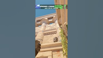 HOW TO MOLLY B PILLAR FROM JAIL ON ANUBIS #counterstrike2 #cs2