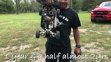 Ofna LX 1 Nitro RC buggy / Cold start after 1yr and a half