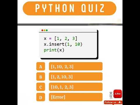 Python Quiz #python