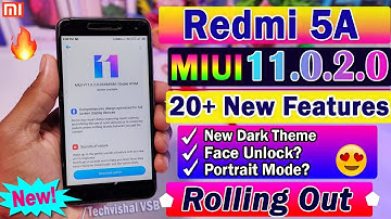 Redmi 5A New MIUI 11.0.2.0 Stable Update Rolling Out | 20+ Hidden Features | Redmi 5A MIUI 11 Update