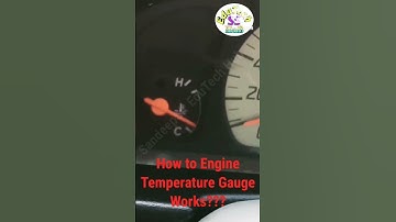 Working of Car Temperature Gauge I How to Engine Temperature gauge works #shorts #viral #car #tools