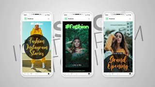Fashion Instagram Stories (After Effects template)