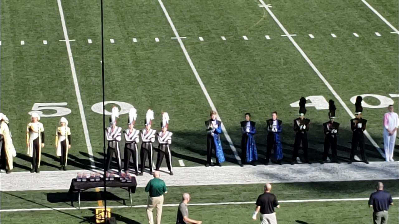 2021 Vista Ridge Marching Band Drum Major Salute YouTube