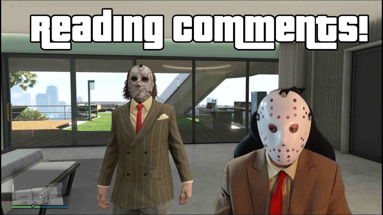 Reading Comments And Playing GTA Online!