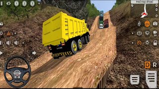 heavy dumper Truck off road challenges driving l Total off road game play